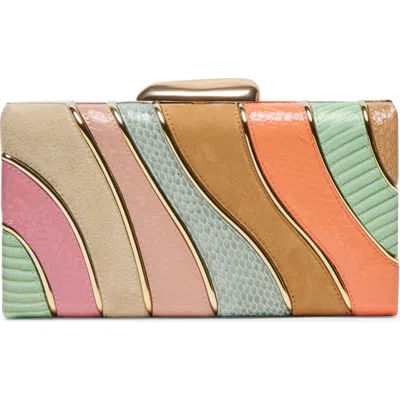 Dolce Vita Multi Panel Frame Clutch
