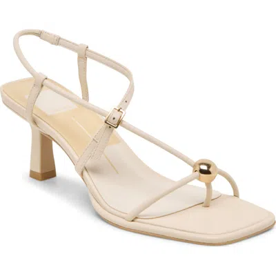 Dolce Vita Mylee Toe Loop Sandal In White