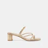Dolce Vita Naira Heels Gold Metallic Stella