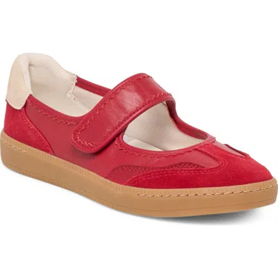 Dolce Vita Nanet Mary Jane Flat In Red