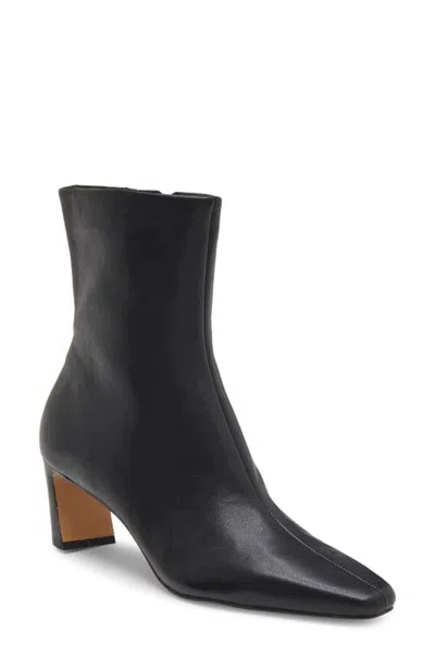 Dolce Vita Nesly Leather Bootie In Black