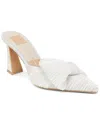 Dolce Vita Neviah Sandal In White Fabric