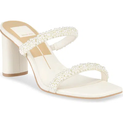 DOLCE VITA DOLCE VITA NOLAH FAUX PEARL SANDAL