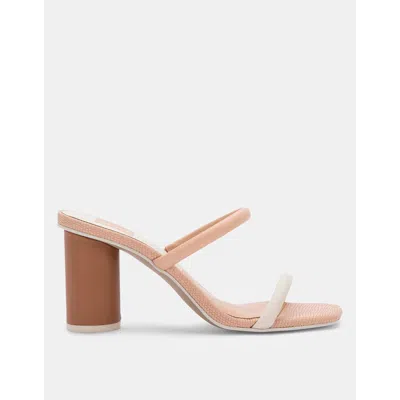 Dolce Vita Noles Heels Natural White In Beige