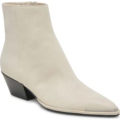 Dolce Vita Nonah Pointed Toe Bootie In White