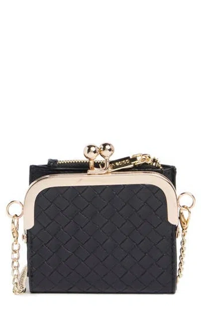 Dolce Vita Norlia Woven Faux Leather Coin Purse In Pink