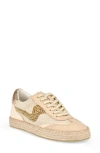 Dolce Vita Notice Beaded Mesh Sneaker In Gold Multi