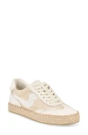 Dolce Vita Notice Beaded Mesh Sneaker In Natural Multi Burlap