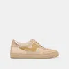 Dolce Vita Notice Espadrille Bead Sneakers Gold Multi Burlap