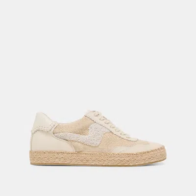 Dolce Vita Notice Espadrille Bead Sneakers Natural Multi Burlap