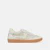 Dolce Vita Notice Eyelet Perf Sneakers White Leather