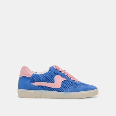 Dolce Vita Notice Mesh Sneakers Royal Blue Woven Mesh