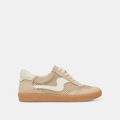 Dolce Vita Notice Mesh Sneakers Sesame Woven Mesh
