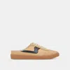 Dolce Vita Notice Slide Sneakers Tan Multi Suede