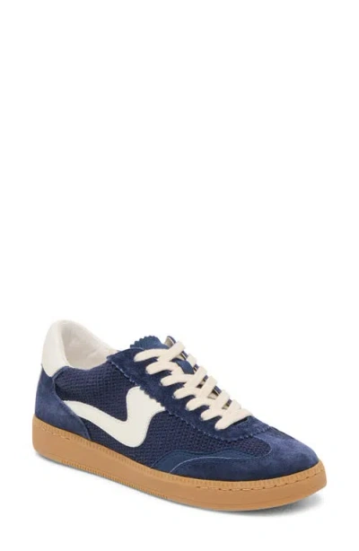 Dolce Vita Notice Sneaker In Navy Suede