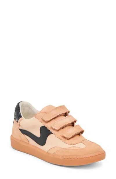 Dolce Vita Notice Sneaker In Tan Multi Suede