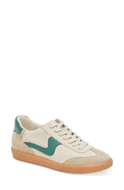 Dolce Vita Notice Trainer In White/green Leather