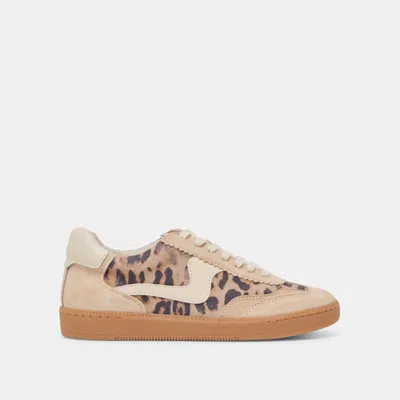 Dolce Vita Notice Sneakers Lt Leopard Suede