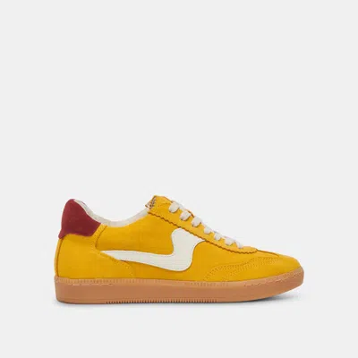 Dolce Vita Notice Sneakers Mustard Suede