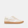Dolce Vita Notice Sneakers White Dune Nylon In White