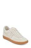 Dolce Vita Notice Stitch Womens Embroidered Casual And Fashion Sneakers In Ivory Calf Hair