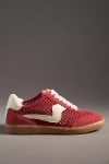 Dolce Vita Notice Stitch Sneakers In Red