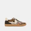 Dolce Vita Notice Stitch Sneakers Leopard Multi Calf Hair