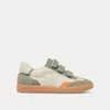 Dolce Vita Notice Velcro Sneakers Olive Multi Canvas