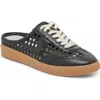 Dolce Vita Notice Woven Mule Sneaker In Black