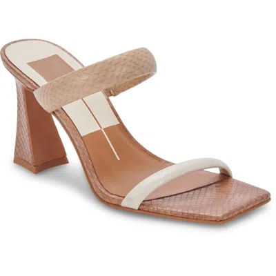 DOLCE VITA NOVAH WOMENS SLIP ON MULE SANDALS