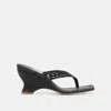Dolce Vita Nullah Wedges Onyx Raffia