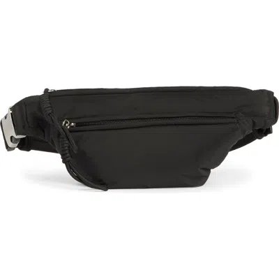 Dolce Vita Nylon Belt Bag In Black