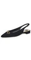 Dolce Vita Obella Flats Onyx Suede In Black