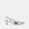 Dolce Vita Odela Wide Heels Silver Stella