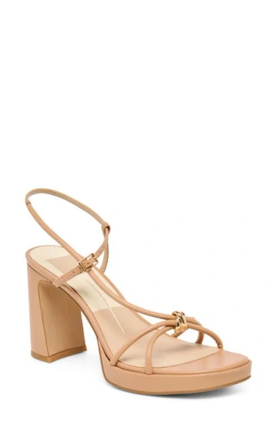 Dolce Vita Odete Platform Sandal In Brown