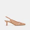 Dolce Vita Olympa Heels Cafe Woven Stella