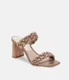 Dolce Vita Paily Heels Sandal In Tan In Brown