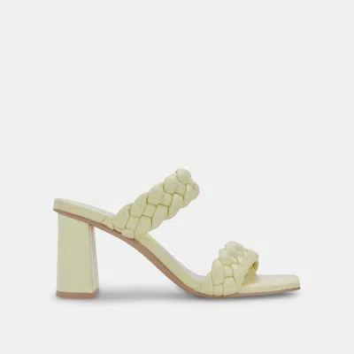 Dolce Vita Paily Heels Lemon Cream Stella