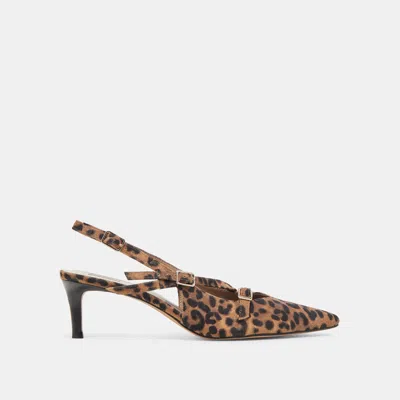 Dolce Vita Pamla Mid Heels Leopard Suede