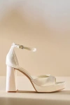 Dolce Vita Pandro Platform Heels In White