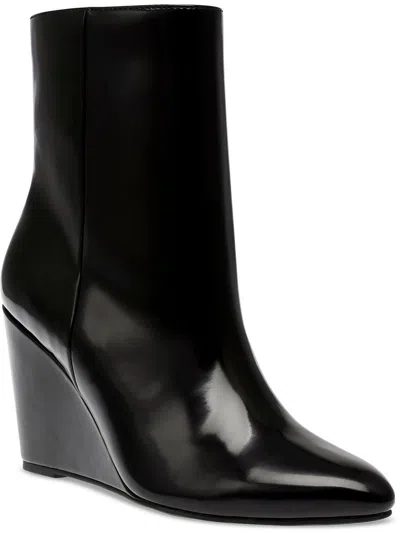Dolce Vita Pascal Womens Patent Booties In Black