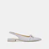 Dolce Vita Payge Flats Dusty Blue Suede In Purple