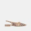 Dolce Vita Payge Flats Lt Leopard Suede