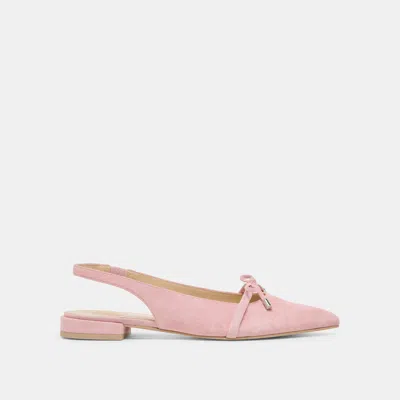 Dolce Vita Payge Flats Petal Pink Suede