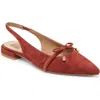 Dolce Vita Payge Pointed Toe Slingback Pump In Brown