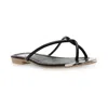 Dolce Vita Penni Womens Snake Print Toe Loop Flip-flops In Black