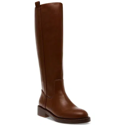 Dolce Vita Pennie Womens Faux Leather Riding Knee-high Boots