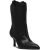 Dolce Vita Penrose Womens Solid Manmade Mid-calf Boots In Black