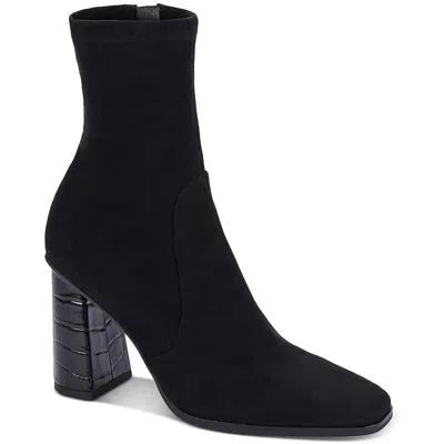 Dolce Vita Petya Womens Square Toe Embossed Heel Mid-calf Boots In Multi
