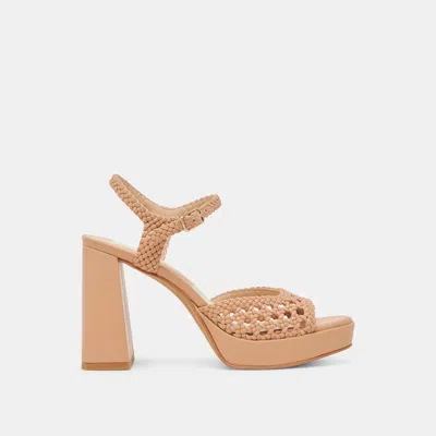 Dolce Vita Peyten Heels Cafe Woven Stella